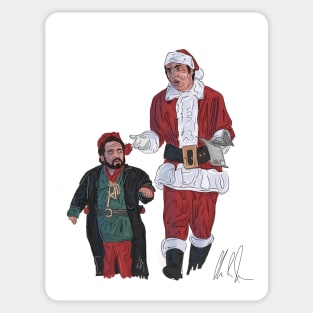 Seinfeld: Cosmo Claus & Mickey the Elf Sticker